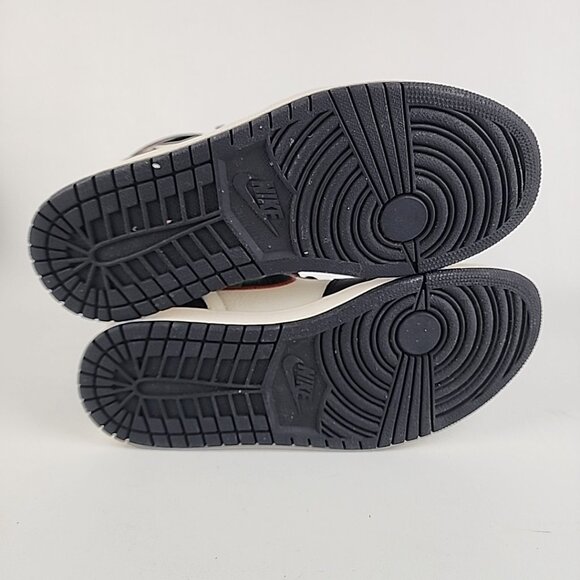 Nike Air Jordan 1 Retro High OG Basketball Leather Black Men's Shoes Size 9 - Picture 8 of 11